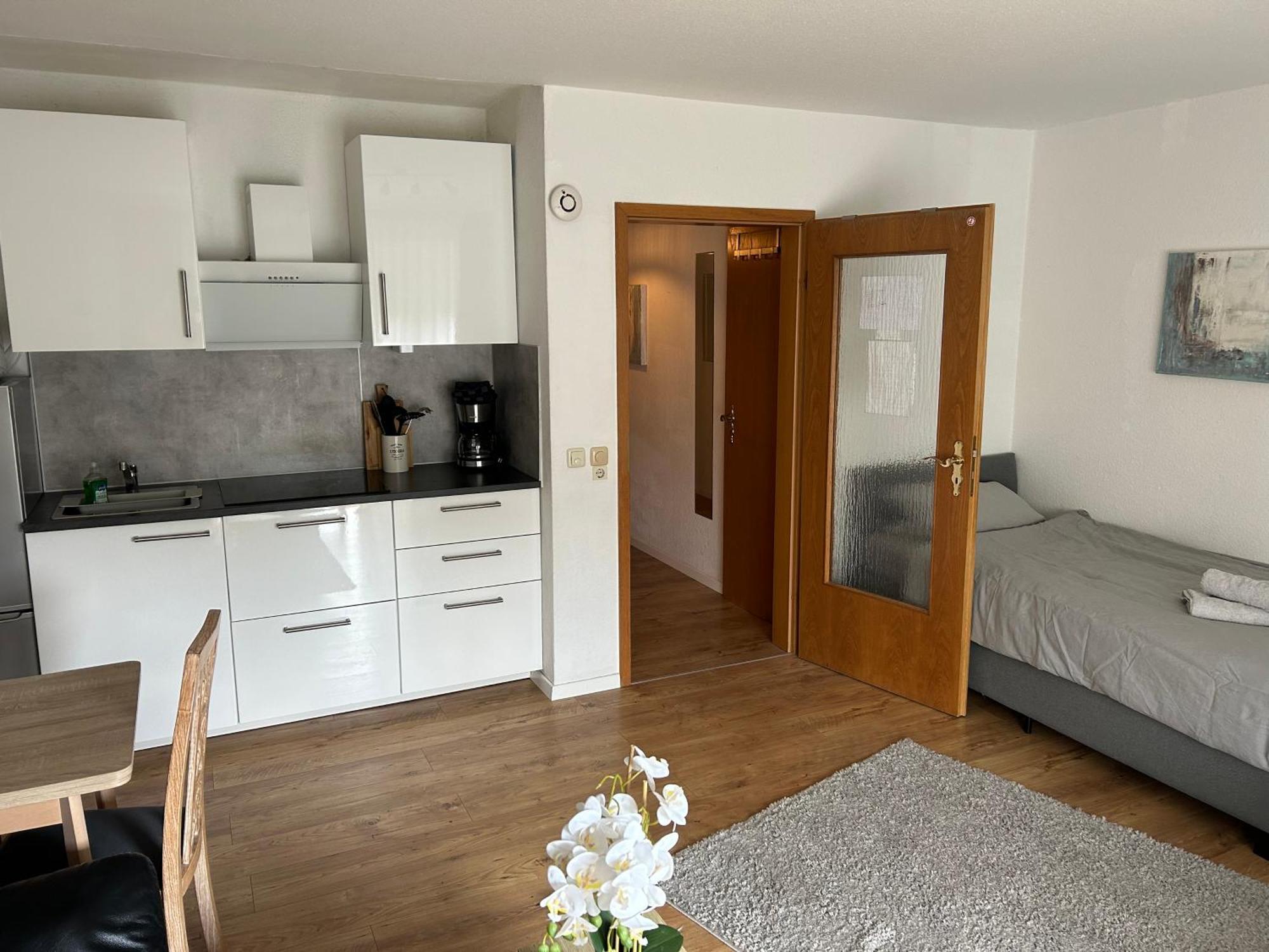 Apartment Am Kurpark Бад-Эйнхаузен Экстерьер фото