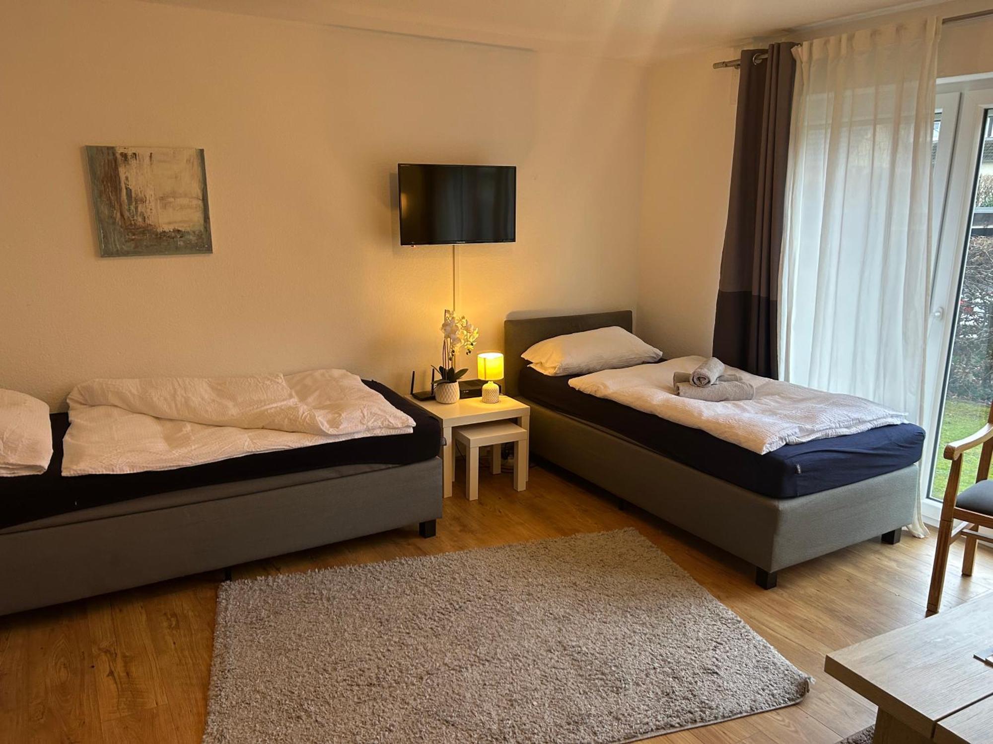 Apartment Am Kurpark Бад-Эйнхаузен Экстерьер фото